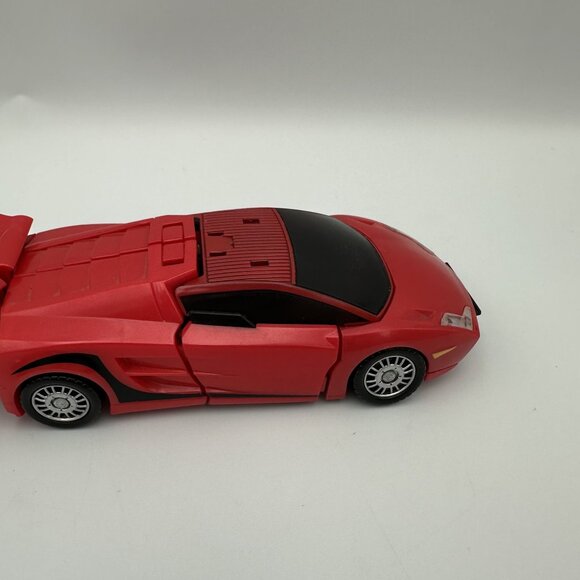 Transformers Universe Deluxe Sideswipe Red Sports Car Action Figure By Hasbro - Picture 5 of 10